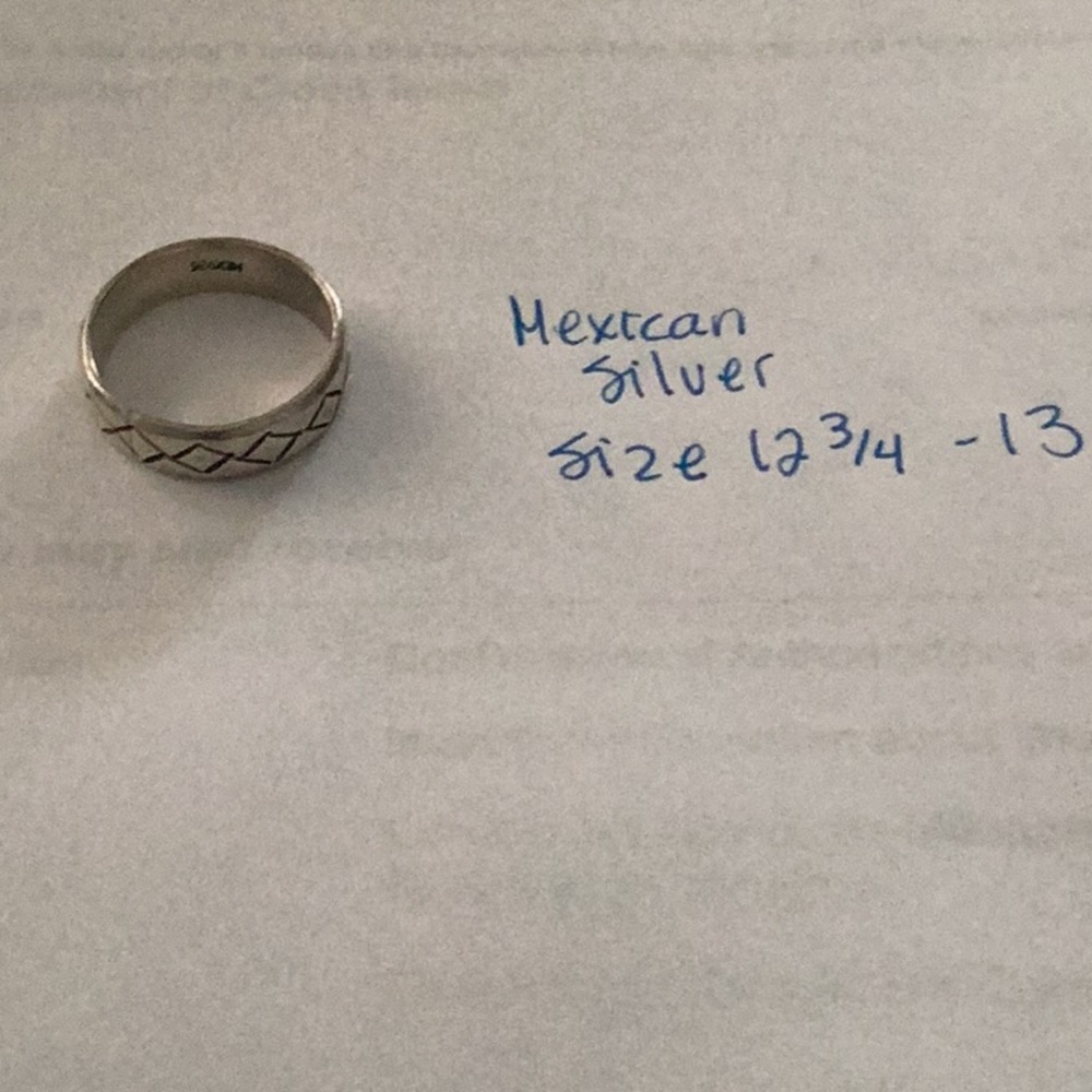 Mexican sterling Silver Ring